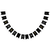 Klassische Moderne Graduierung, Silver & Gold auf  Wimpelkette (Alle)