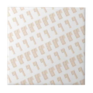 Klassische moderne Keramikfliesen Beige und Weiß q Fliese