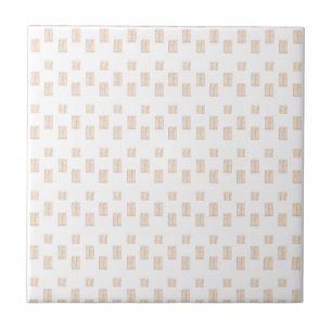Klassische moderne Keramikfliesen Beige und Weiß q Fliese