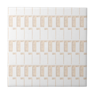 Klassische moderne Keramikfliesen Beige und Weiß q Fliese