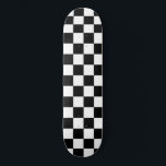 Klassische moderne Minimal karierte Schwarz-Weiß-T Skateboard<br><div class="desc">Klassisches Schwarz-Weiß-Muster Entdecken Sie unsere Kollektion für die coolsten Schachbrettmuster-Skateboarddesigns. Finden Sie das perfekte Board,  um noch heute stilvoll zu reiten!</div>