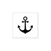 Klassische moderne Nautik-Ankerholzkunst-Briefmark Gummistempel (Prägung)