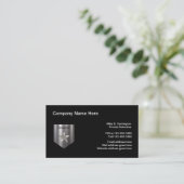 Klassische moderne private Detektivkarte Visitenkarte (Stehend Vorderseite)