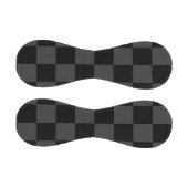 Klassische, moderne Schwarz-Smoky-Schwarz-Schachbr Baseball (Paneele)