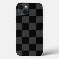 Klassische, moderne Schwarz-Smoky-Schwarz-Schachbr