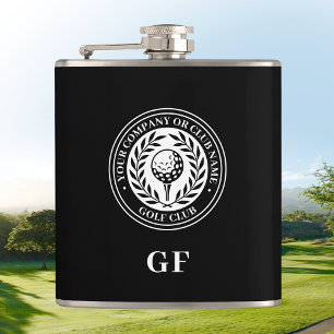Klassische Monogramm-Golf-Flasche mit individuelle Flachmann
