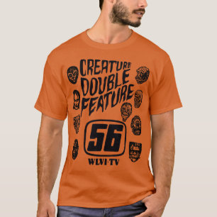 Klassische Monster Doppel-Feature T-Shirt