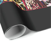 Klassische Monster-Verpackung Geschenkpapier (Rolleneckpunkt)