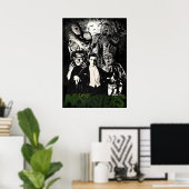 KLASSISCHE MONSTERS POSTER (Heimbüro)