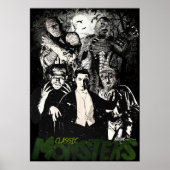 KLASSISCHE MONSTERS POSTER (Vorne)