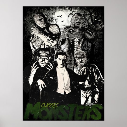 KLASSISCHE MONSTERS POSTER (Vorne)