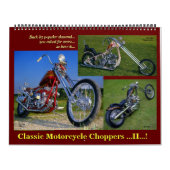 Klassische Motorrad-Chopper II 2015. Kalender (Titelbild)
