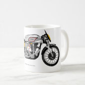Klassische Motorrad-Tasse Kaffeetasse (VorderseiteRechts)