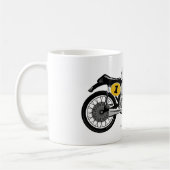 Klassische Motorrad-Tasse Kaffeetasse (Links)