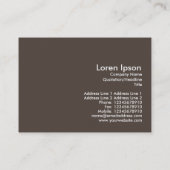 Klassische Motorräder, MiniFoto Visitenkarte (Rückseite)