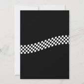 Klassische Motorradmechanik-Babydusche Einladung (Rückseite)