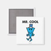 Klassische Mr. Cool Pose Magnet (Vorderseite/Rückseite)