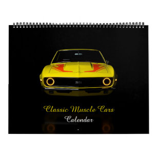 Klassische Muscle Cars Kalender