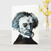 Klassische Musik-Gruß-Karte - Berlioz Karte (Gelbe Blume)