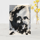 Klassische Musik-Gruß-Karte - Debussy Karte (Gelbe Blume)