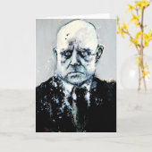 Klassische Musik-Gruß-Karte - Sibelius Karte (Gelbe Blume)