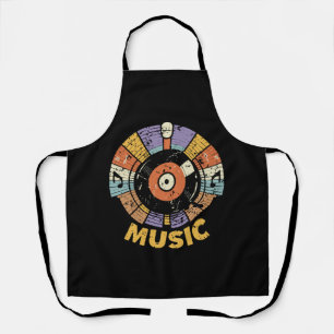 klassische Musik Retro Schürze