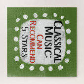 Klassische Musik Review 5 Stars Jigsaw Puzzle (Horizontal)