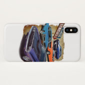 Klassische Muskel-Autos Case-Mate iPhone Hülle (Rückseite (Horizontal))