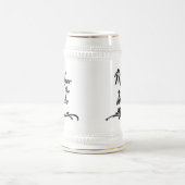 Klassische Mutter der Braut Bierglas (Mittel)