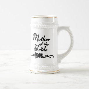 Klassische Mutter der Braut Bierglas