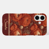 Klassische Mutter-Geschenke Ranunculus Name Case-Mate iPhone Hülle (Rückseite (Horizontal))