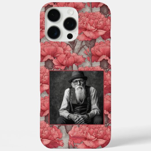 Klassische Muttergeschenke Nelken Foto Case-Mate iPhone Hülle (Rückseite)