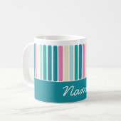Klassische Name-Tasse anpassen, 325 ml Kaffeetasse (Vorderseite Links)
