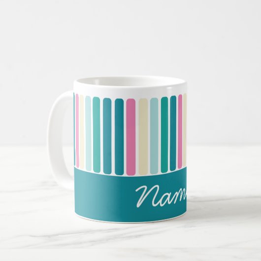 Klassische Name-Tasse anpassen, 325 ml Kaffeetasse (Vorderseite Links)