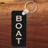 klassische nautische ANCHOR + ROPE | SCHLÜSSELANHÄ Schlüsselanhänger (Rückseite)