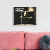 Klassische Nosferatu Stretched Canvas Print Leinwanddruck (Insitu (Wohnzimmer))