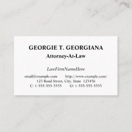 Klassische, nostalgische und traditionelle Visiten Visitenkarte