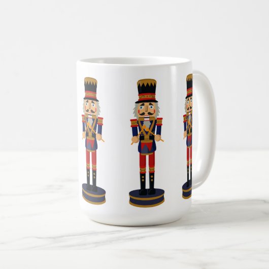 Klassische Nutcracker-Dämpfer Kaffeetasse (VorderseiteRechts)