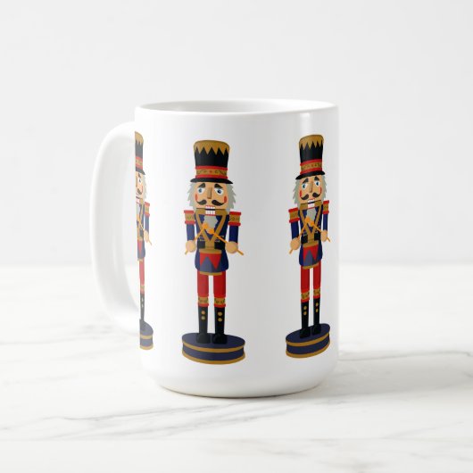 Klassische Nutcracker-Dämpfer Kaffeetasse (Vorderseite Links)