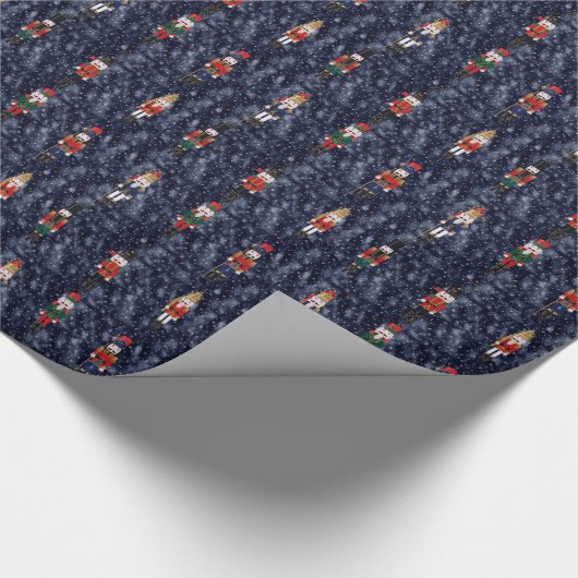 Klassische Nutcracker Geschenkpapier (Ecke)