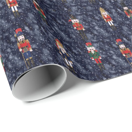 Klassische Nutcracker Geschenkpapier (Rolleneckpunkt)