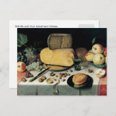 Klassische Ölgemälde Floris Van Dyck Postkarte (Vorne/Hinten)