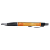 Klassische orange Blätter Herbst Kugelschreiber (Unterseite)