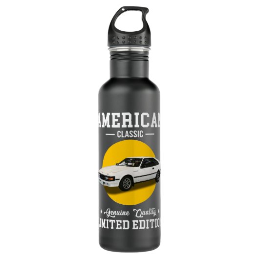 Klassische Original-Originalqualität, limitierte A Edelstahlflasche (Vorderseite)