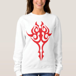 Klassische ornamentale Blumenrahmeneleganz Sweatshirt