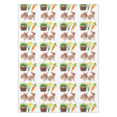 Klassische Osterkaninchen-Feiertag Tischdecke (Vorderseite)
