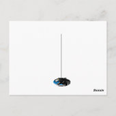 Klassische Panther Postkarte (Rückseite)