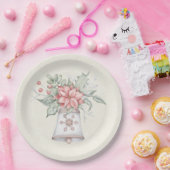Klassische Papierplatte Pappteller (Party)