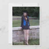 Klassische Partei für Minimalistisches formales Fo Einladung (Rückseite)