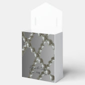 Klassische Perlhühner-Gefälligkeitsboxen Geschenkschachtel (Geöffnet)